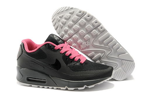Nike Air Max 90 Hyp Frm Women Black Pink Running Shoes For Sale